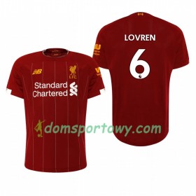 Koszulka Liverpool Dejan Lovren 6 Domowe Koszulki Piłkarskie 2019-2020 Krótki Rękaw